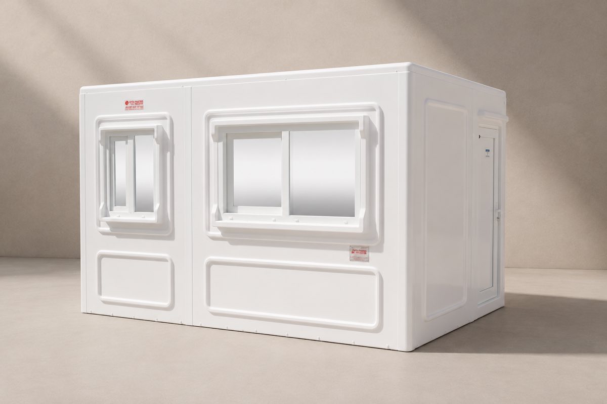 12.8 × 6.8 Modular Office