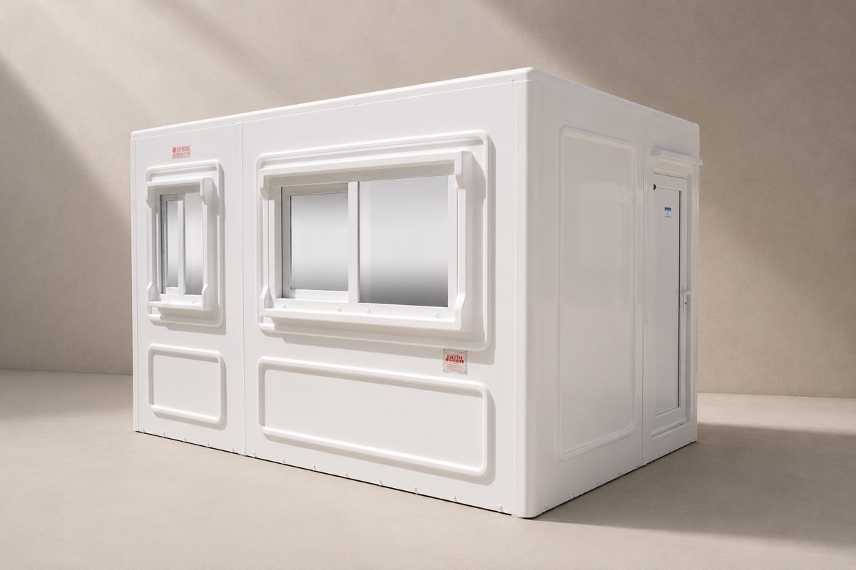 12.8 × 6.8 Modular Office