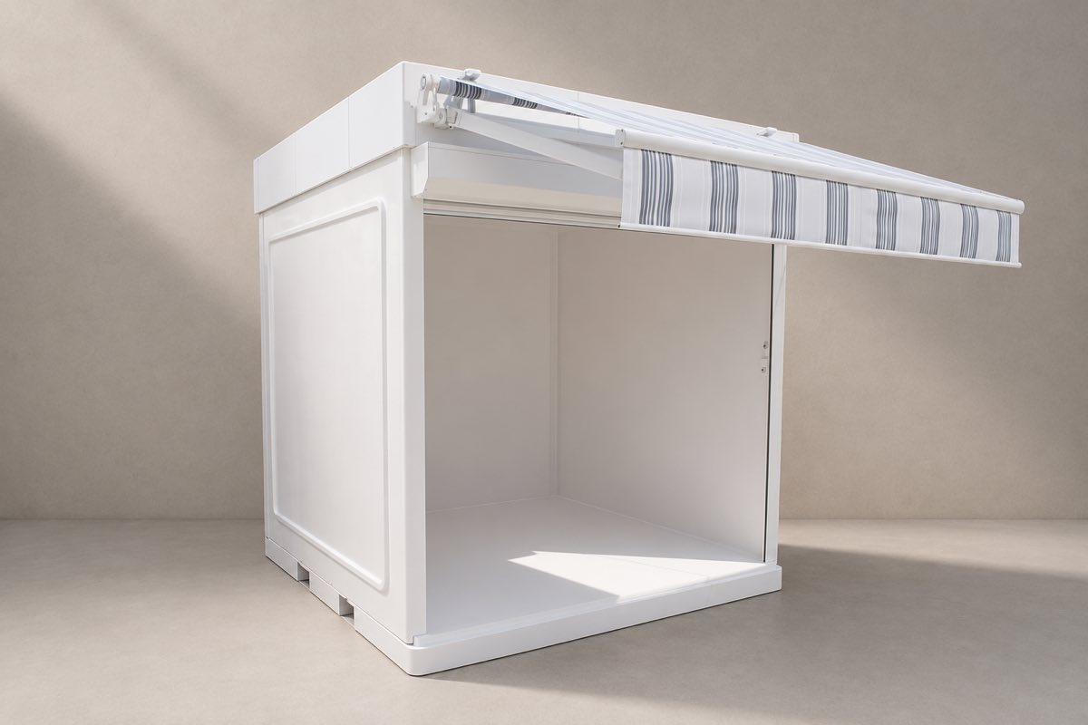 8.1 × 8.1 Sales Cabin