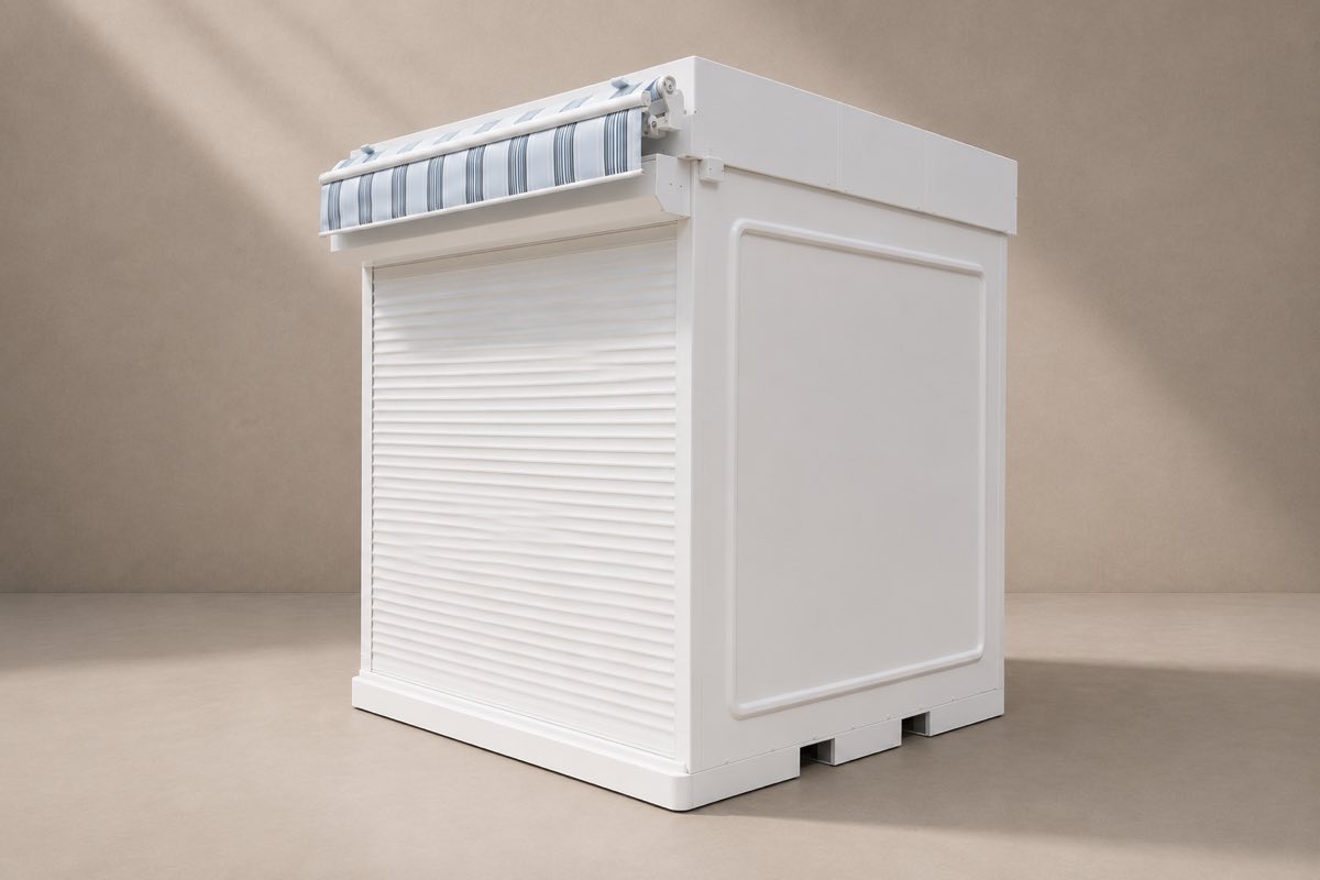 8.1 × 8.1 Sales Cabin